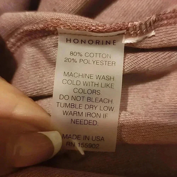 HONORINRE VELVET TOP SIZE XS - Picture 5 of 5